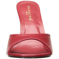 Rosso 10 cm CLASSIQUE-01 ciabatta donna tacco basso