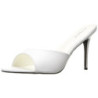 Bianco 10 cm CLASSIQUE-01 ciabatta donna tacco basso