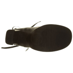 Ecopelle 10 cm CRYPTO-51 lolita gotico stivaletti suola spessa