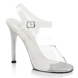 Trasparente 11,5 cm GALA-08MG Sandali Tacchi a spillo scarpe