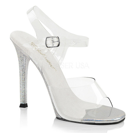 Trasparente 11,5 cm GALA-08MG Sandali Tacchi a spillo scarpe