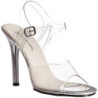 Trasparente 11,5 cm GALA-08MG Sandali Tacchi a spillo scarpe