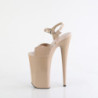 Verniciata beige 25,5 cm BEYOND-009 tacchi estremi - scarpe tacco più plateau alto