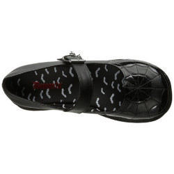 Nero 6 cm DemoniaCult SPRITE-05 scarpe plateau gotico