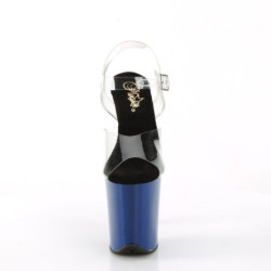 Blu 20 cm FLAMINGO-808 Plateau Tacchi Alti a Spillo