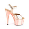 Dorato cromo plateau 18 cm ADORE-709 tacco alto pleaser