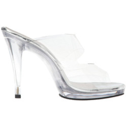 Trasparente 12 cm FLAIR-402 Scarpe Zoccoli da Uomo