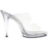 Trasparente 12 cm FLAIR-402 Scarpe Zoccoli da Uomo