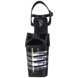 Nero 20 cm FLAMINGO-809LN Tacchi Alti Plateau