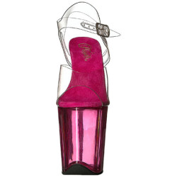 Rosa 20 cm FLAMINGO-808T scarpe da cubista e poledance pleaser