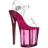 Rosa 20 cm FLAMINGO-808T scarpe da cubista e poledance pleaser