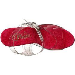 Rosso 20 cm FLAMINGO-808T scarpe da cubista e poledance pleaser