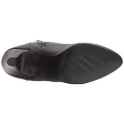 Nero Ecopelle 7,5 cm DIVINE-2018 grandi taglie stivali donna