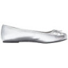 Argento Ecopelle ANNA-01 grandi taglie scarpe ballerine