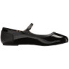 Nero Verniciata ANNA-02 grandi taglie scarpe ballerine