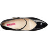 Nero Verniciata 10 cm DREAM-428 grandi taglie scarpe décolleté