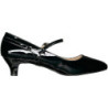 Nero Verniciata 5 cm FAB-425 grandi taglie scarpe décolleté