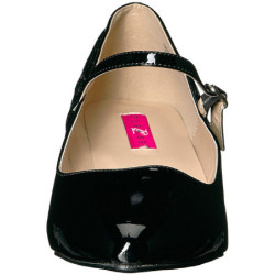 Nero Verniciata 5 cm FAB-425 grandi taglie scarpe décolleté
