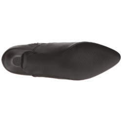 Nero Ecopelle 5 cm FAB-1005 grandi taglie stivaletti donna