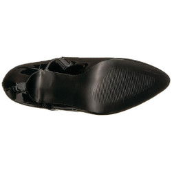 Nero Verniciata 10 cm DREAM-1020 grandi taglie stivaletti donna