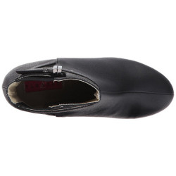 Nero Ecopelle 7,5 cm KIMBERLY-102 grandi taglie stivaletti donna