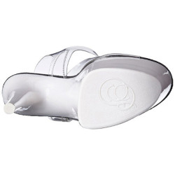 Neon Bianco 20 cm FLAMINGO-808UV Tacchi Alti Plateau