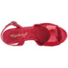 Rosso Vernice 8 cm BELLE-309 Sandali Donna con Tacco