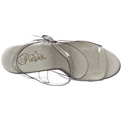 Argento 18 cm ADORE-708SRS Sandali Donna Plateau di Cristallo