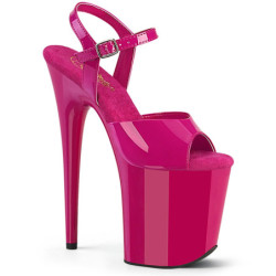 Pink plateau 20 cm FLAMINGO-809 tacco alto pleaser