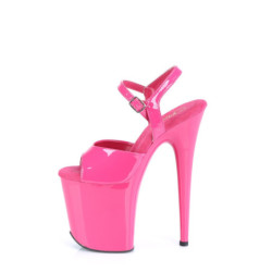 Pink plateau 20 cm FLAMINGO-809 tacco alto pleaser