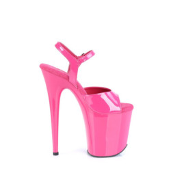 Pink plateau 20 cm FLAMINGO-809 tacco alto pleaser