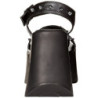 Nero 13 cm DemoniaCult DYNAMITE-02 scarpe lolita sandali con zeppa