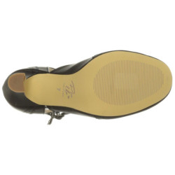 Nero 7,5 cm retro vintage FLAPPER-11 Pinup scarpe décolleté con tacchi bassi