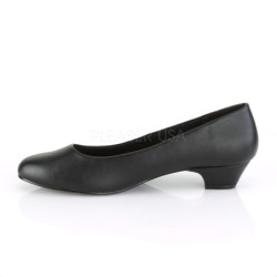 Vegano 3 cm GWEN-01 scarpe décolleté da uomo nere