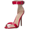 Rosso 13 cm Pleaser AMUSE-10 sandali tacchi a spillo