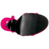 Fucsia 15 cm DOMINA-108 scarpe per trans