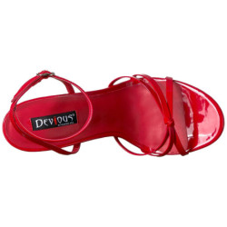 Rosso 15 cm DOMINA-108 scarpe per trans