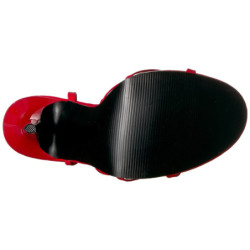 Rosso 15 cm DOMINA-108 scarpe per trans