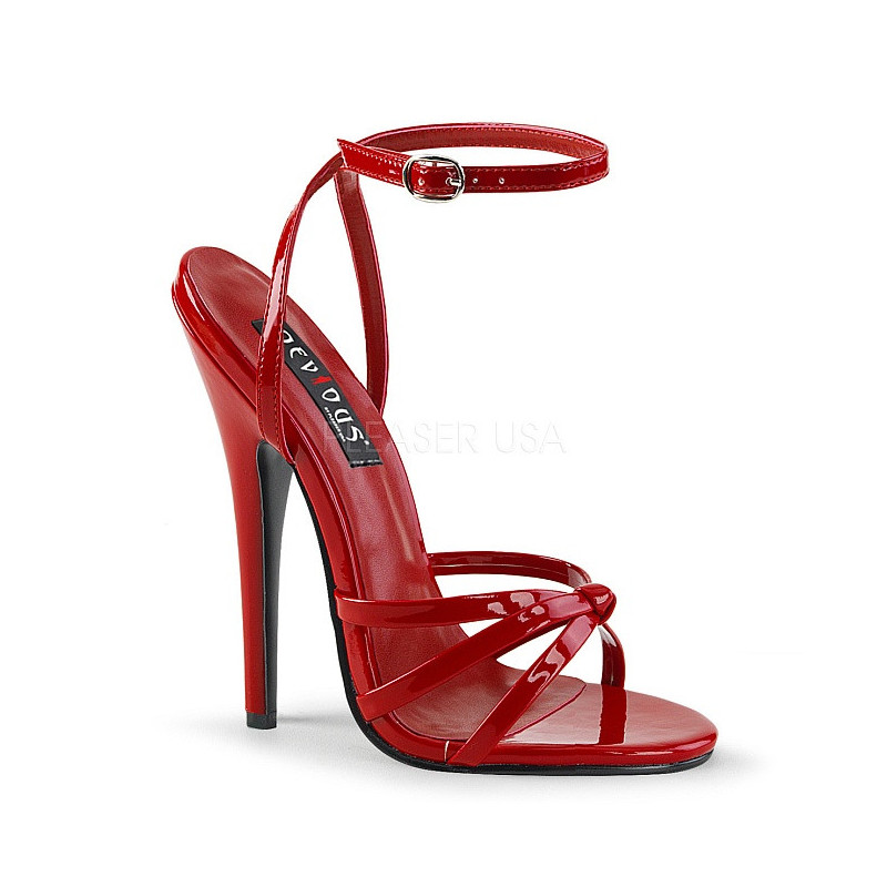 Rosso 15 cm DOMINA-108 scarpe fetish con tacchi