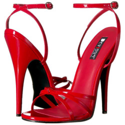 Rosso 15 cm DOMINA-108 scarpe fetish con tacchi