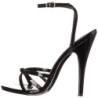Verniciata 15 cm DOMINA-108 scarpe fetish con tacchi