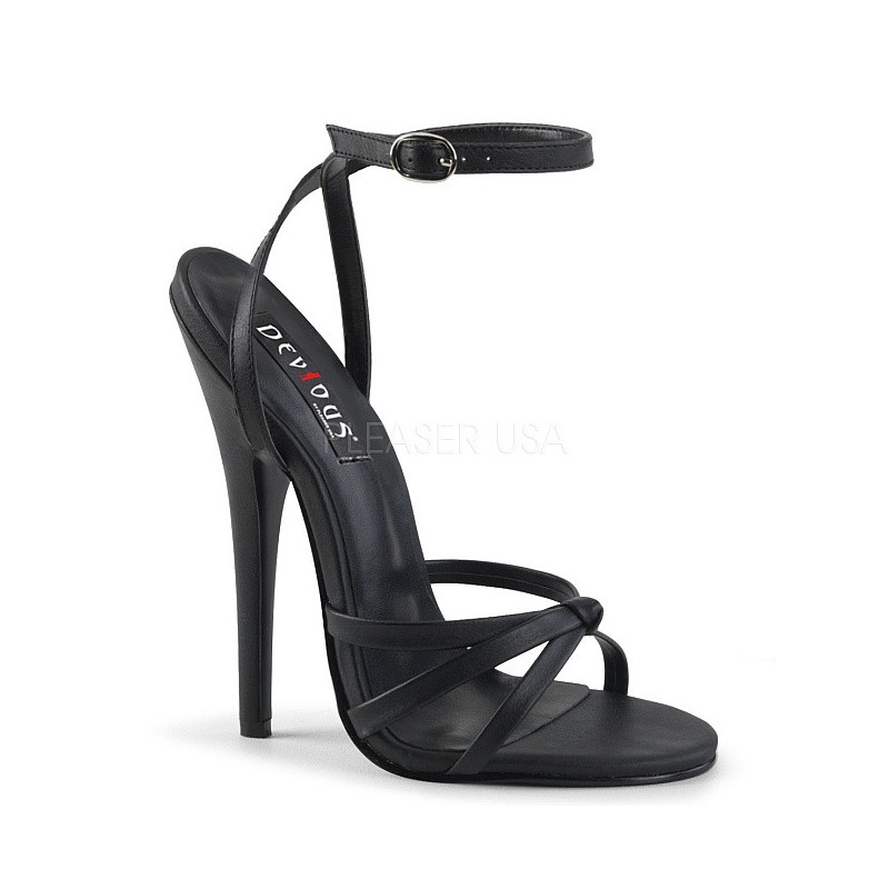 Ecopelle 15 cm DOMINA-108 scarpe fetish con tacchi