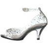 Pietre strass 8 cm BELLE-330RS sandali tacchi a spillo