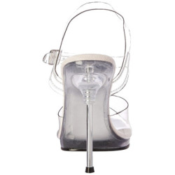 Argento 11,5 cm CHIC-08 Sandali tacchi a spillo