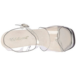 Argento 11,5 cm CHIC-08 Sandali tacchi a spillo