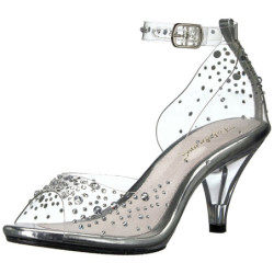 Pietre strass 8 cm BELLE-330RS scarpe per trans