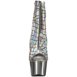 Ologramma 18 cm ADORE-1018HG stivaletti plateau suola donna