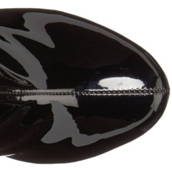 Verniciata 15 cm DELIGHT-1010 stivaletti con plateau suola donna