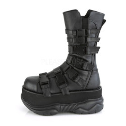 Vegano 7,5 cm NEPTUNE-210 stivali demoniacult unisex - stivali plateau
