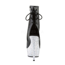 Argento scintillare 15 cm Pleaser DELIGHT-1018LG stivaletti da pole dance